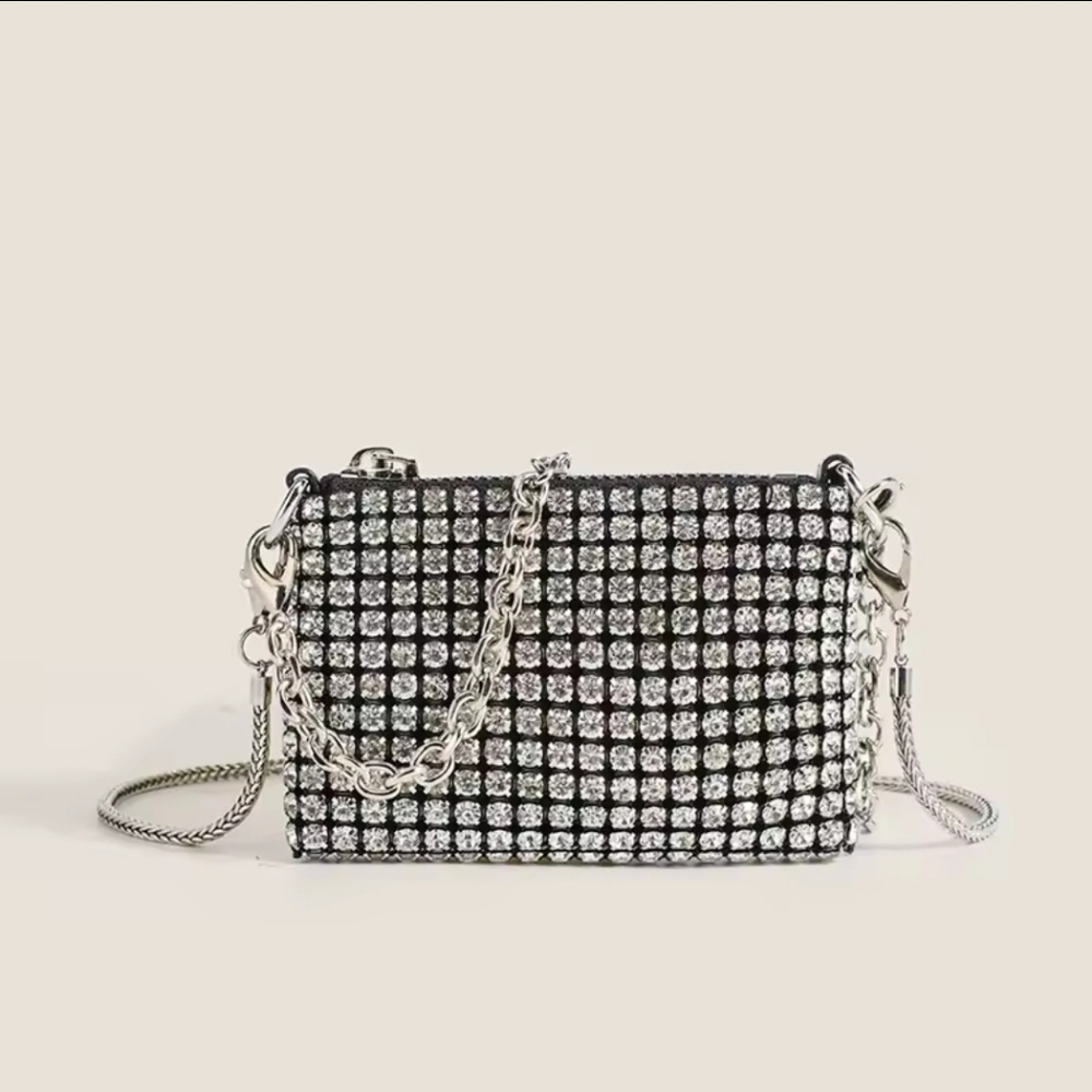 Rhinestone mini purse